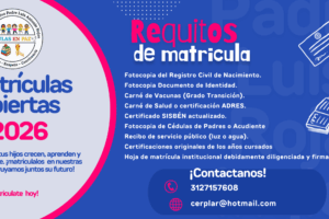 Banner Curso De Inglés Matrículas Abiertas Moderno Azul